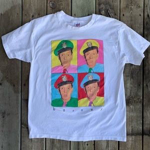 Vintage 1992 Mayberry Enterprises Barney Fife Pop Art T-shirt